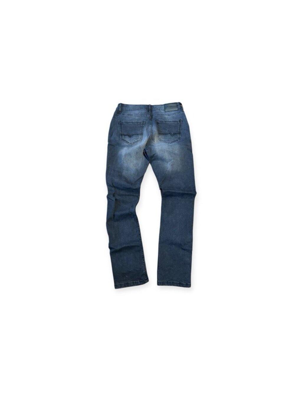 Cultura Skinny Jeans Men 30x30 BLK Faded Wash Slim Pockets Pant Everyday Comfort
